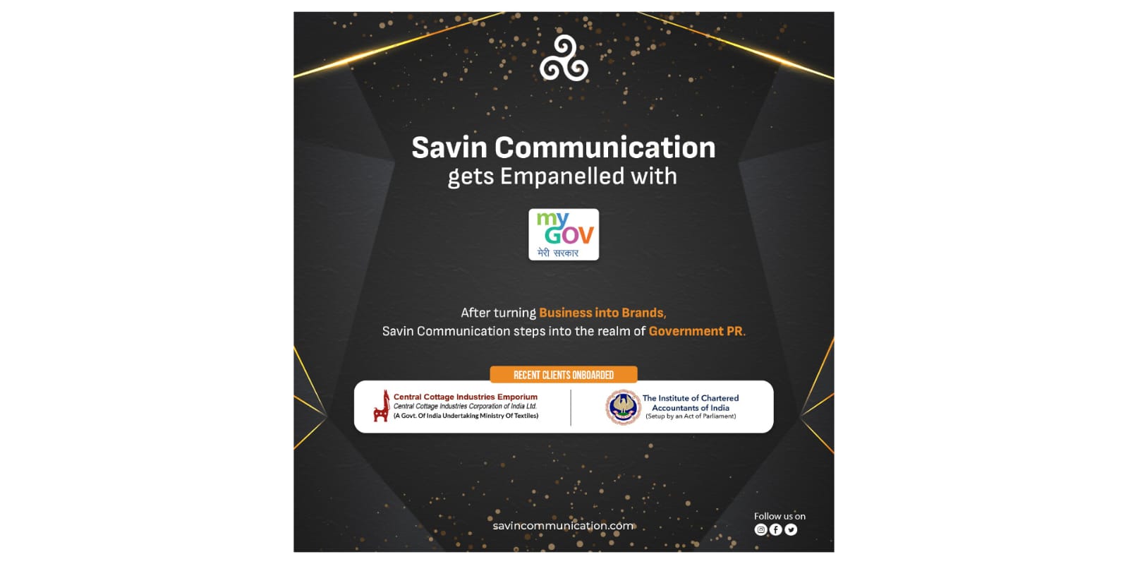 Savin Communication (MyGov)